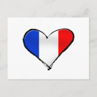 Frankreich Je Taime-Flagge Frankreich I Herz Frank