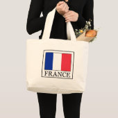 Frankreich Jumbo Stoffbeutel (Vorderseite (Produkt))