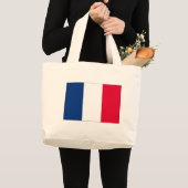 Frankreich Jumbo Stoffbeutel (Vorderseite (Produkt))