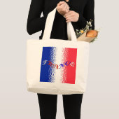 Frankreich Jumbo Stoffbeutel (Vorderseite (Produkt))