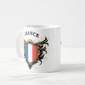 Frankreich Kaffeetasse (Vorderseite Links)