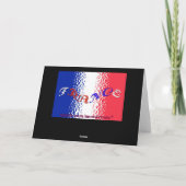 Frankreich Karte (Rückseite)