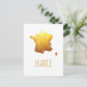 Frankreich Karte (Stehend Vorderseite)