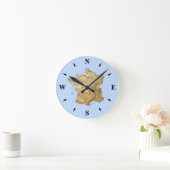 Frankreich Karte Uhr (Zuhause)