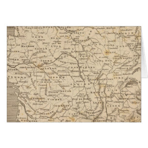 Frankreich Karte von Arrowsmith