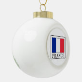 Frankreich Keramik Kugel-Ornament (Links)