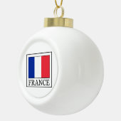 Frankreich Keramik Kugel-Ornament (Rechts)