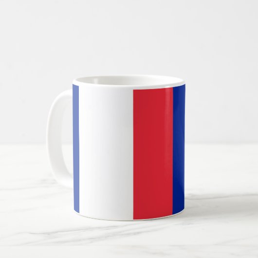 Frankreich Keramik Tasse (Vorderseite Links)