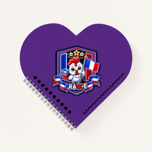 Frankreich Kinder Notizblock (Vorderseite)