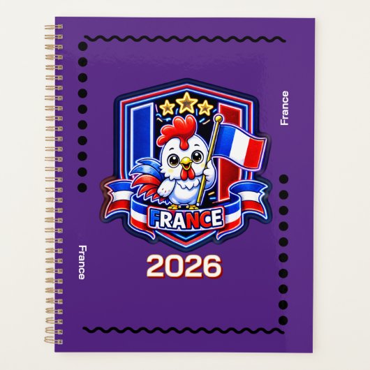 Frankreich Kinder Planer (Vorderseite)