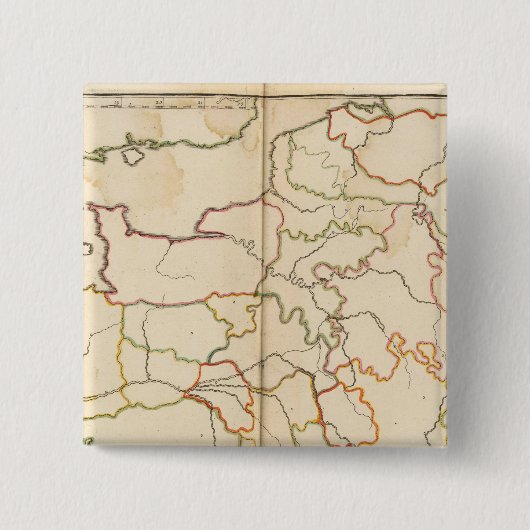 Frankreich Kontur Reivers Button (Vorderseite)
