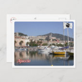 Frankreich - Korsika - Ajaccio - Postkarte (Vorne/Hinten)