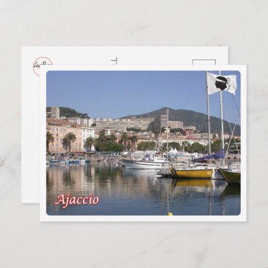 Frankreich - Korsika - Ajaccio - Postkarte (Vorne/Hinten)
