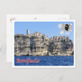 Frankreich - Korsika - Bonifacio - Postkarte (Vorne/Hinten)