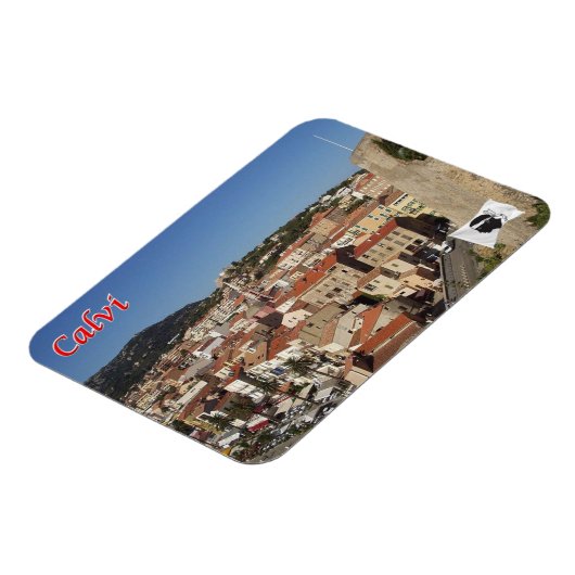 Frankreich - Korsika - Calvi - Magnet (Linke Seite)