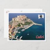 Frankreich - Korsika - Calvi - Postkarte (Vorne/Hinten)