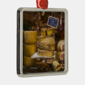 Frankreich, Korsika. Käse und Charcuterie Silbernes Ornament (Rechts)