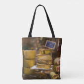Frankreich, Korsika. Käse und Charcuterie Tasche (Rückseite)
