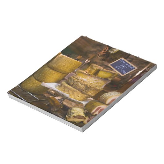 Frankreich, Korsika. Käse und Kakteen Notizblock (Rotiert)