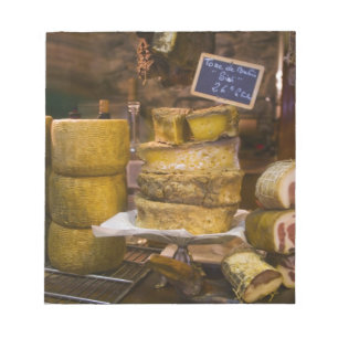 Frankreich, Korsika. Käse und Kakteen Notizblock