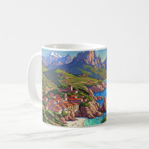 Frankreich Korsika Reisen Kaffeetasse