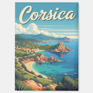 Frankreich Korsika Reisen Magnet
