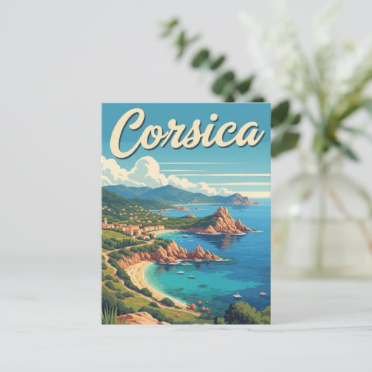 Frankreich Korsika Reisen Postkarte (Stehend Vorderseite)