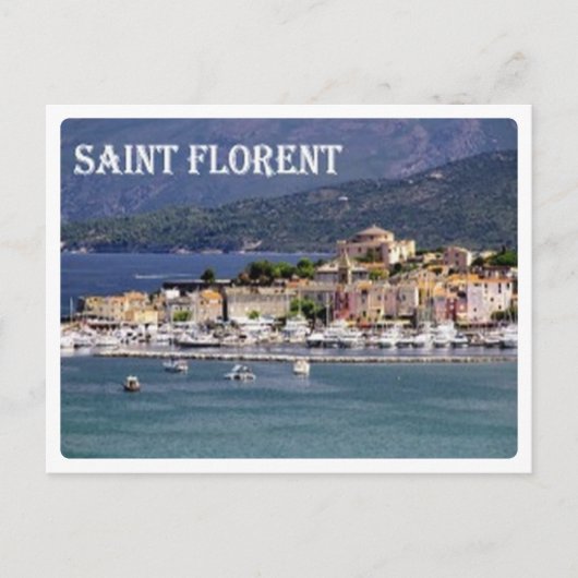 Frankreich - Korsika - Saint Florent - Postkarte (Vorderseite)
