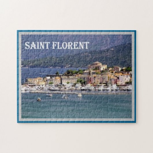 Frankreich - Korsika - Saint Florent - Puzzle (Horizontal)