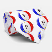 Frankreich Krawatte (Gerollt)