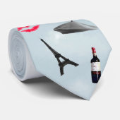 Frankreich Krawatte (Gerollt)