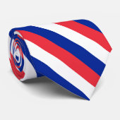 Frankreich Krawatte, französisches Flaggengeschäft Krawatte (Gerollt)