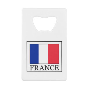 Frankreich Kreditkarten Flaschenöffner