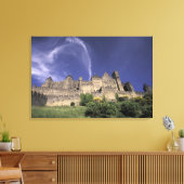 Frankreich, Languedoc, Aude, Carcassonne, Leinwanddruck (Insitu (Wohnzimmer))