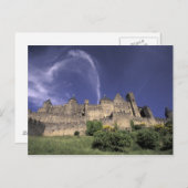 Frankreich, Languedoc, Aude, Carcassonne, Postkarte (Vorne/Hinten)