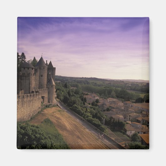FRANKREICH, Languedoc Carcassonne 2 Magnet (Vorne)