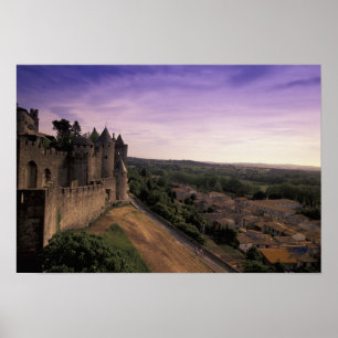FRANKREICH, Languedoc Carcassonne 2 Poster