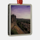 FRANKREICH, Languedoc Carcassonne 2 Silbernes Ornament (Rechts)