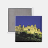 FRANKREICH, Languedoc Carcassonne Magnet (Vorderseite/Rückseite)