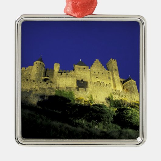 FRANKREICH, Languedoc Carcassonne Silbernes Ornament (Vorne)