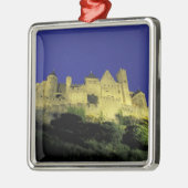 FRANKREICH, Languedoc Carcassonne Silbernes Ornament (Links)