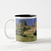 FRANKREICH, Languedoc Carcassonne Zweifarbige Tasse (Links)