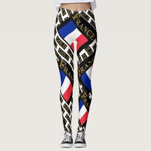 FRANKREICH LEGGINGS (Vorderseite)