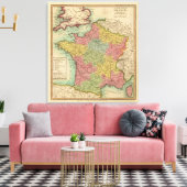 Frankreich Leinwanddruck (Insitu (Wohnzimmer))