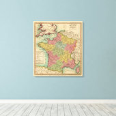 Frankreich Leinwanddruck (Insitu (Holzboden))