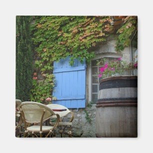 Frankreich, Les Baux de Provence, Café-Patio Magnet