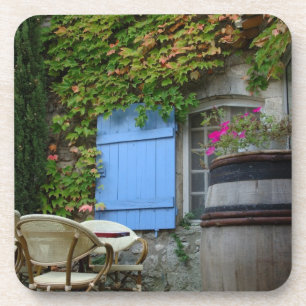 Frankreich, Les Baux de Provence, Café-Patio Untersetzer