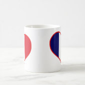 Frankreich Liebe Kaffeetasse (Mittel)