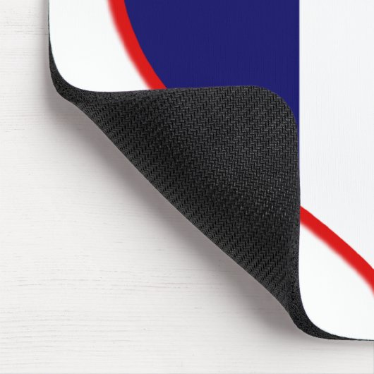 Frankreich Liebe Mousepad (Ecke)