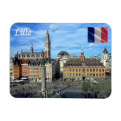 Frankreich - Lilla Lille - Magnet (Horizontal)
